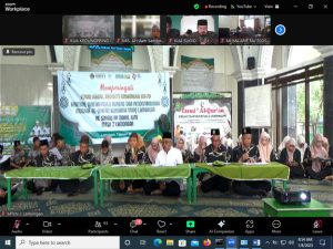 MTsN 2 Lamongan Berpartisipasi dalam Khotmil Qur’an bin Nadhor HAB Kemenag ke-79