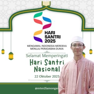 Logo Hari Santri 2025