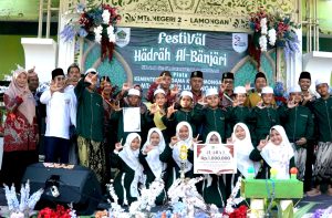 Inilah juara lomba Hadrah Al-Banjari yang diselenggarakan MTs Negeri 2 Lamongan Tahun 2025