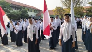 Khidmat dan Penuh Semangat, MTsN 2 Lamongan Resmi Lantik Pengurus OSIM dan MPK Tahun Ajaran 2026/2027